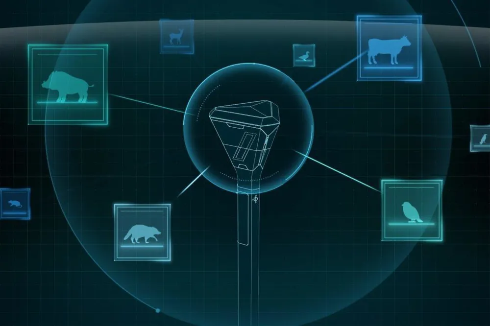 AgriShield, a high-performance wildlife deterrent equipped with robust sensors and AI